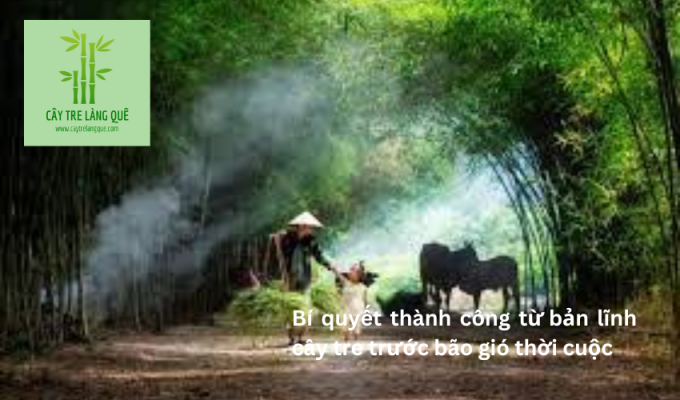 Bí quyết thành công từ bản lĩnh cây tre trước bão gió thời cuộc